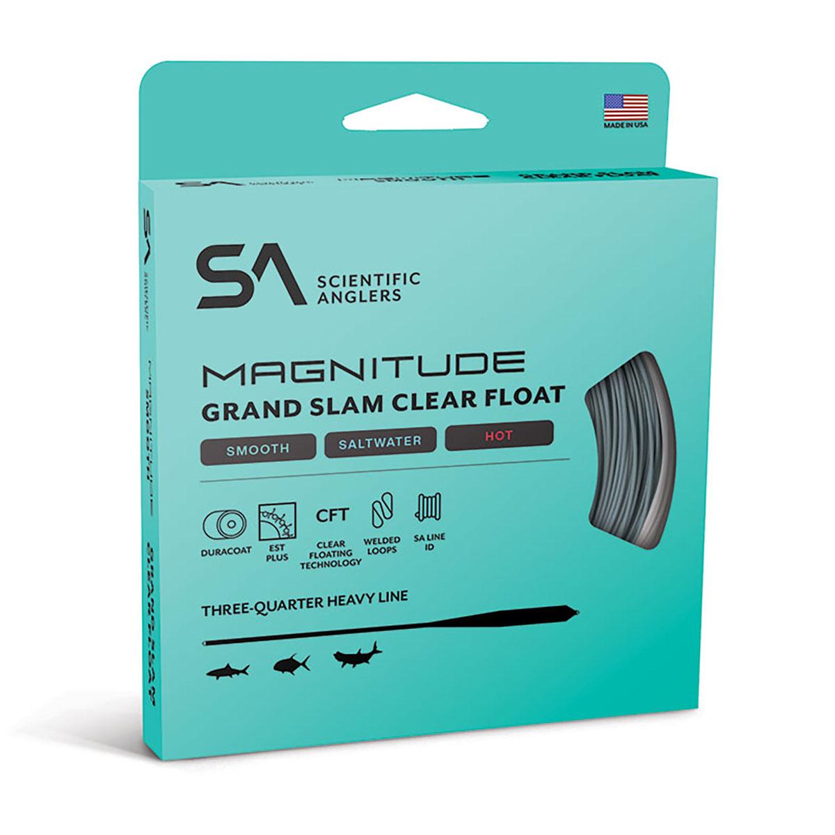 Scientific Anglers Magnitude Smooth Grand Slam Full Clear Floating Fly Line in Clear